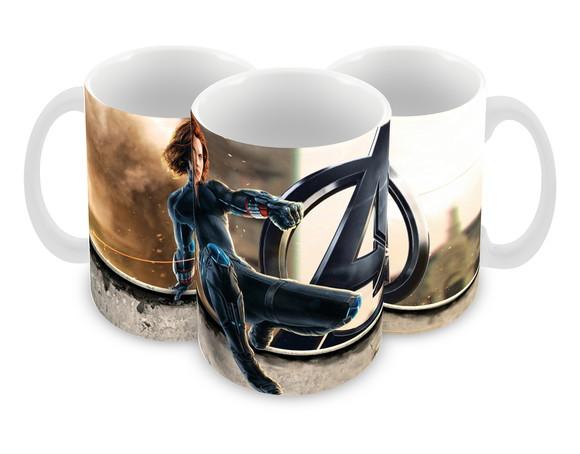 Caneca Polímero Viúva Negra Personalizada