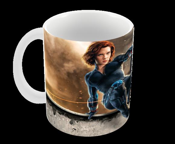 Caneca Polímero Viúva Negra Personalizada