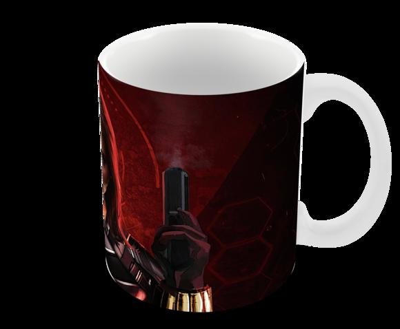 Caneca Polímero Viúva Negra Personalizada