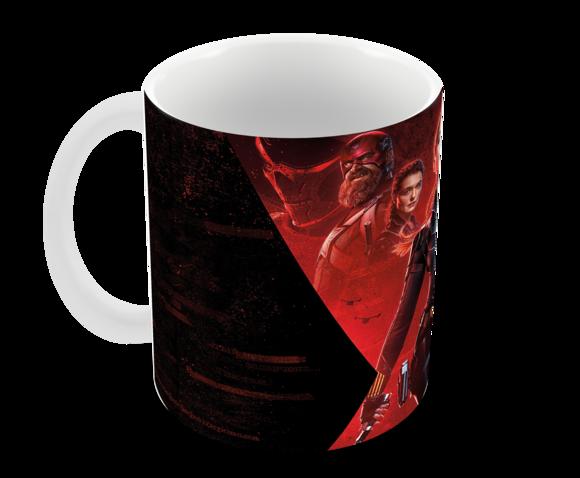 Caneca Polímero Viúva Negra Personalizada
