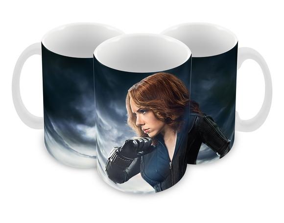 Caneca Polímero Viúva Negra Personalizada