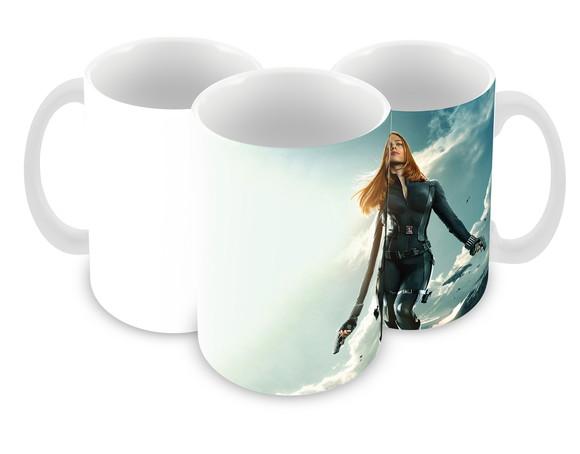Caneca Polímero Viúva Negra Personalizada