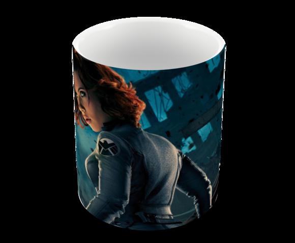 Caneca Polímero Viúva Negra Personalizada