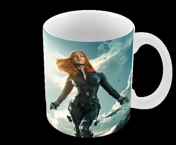 Caneca Polímero Viúva Negra Personalizada