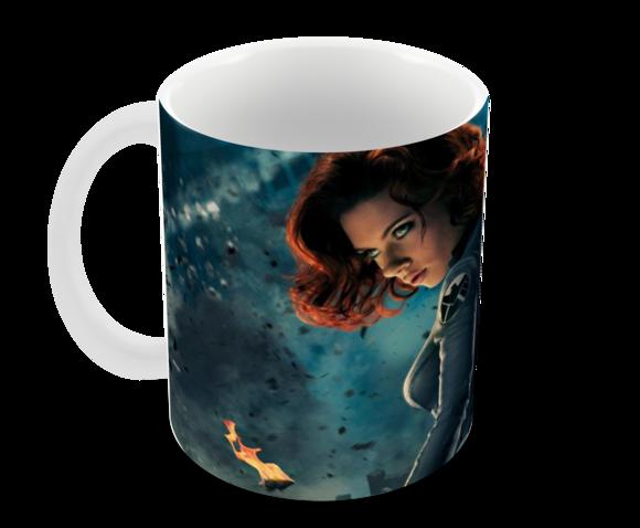 Caneca Polímero Viúva Negra Personalizada