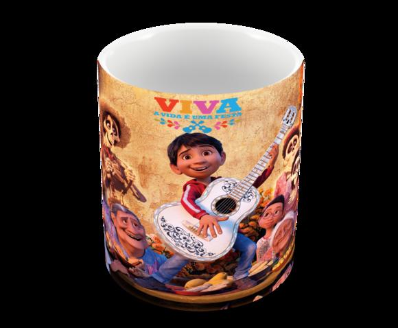 Caneca Polímero Viva a Vida É Uma Festa Personalizada
