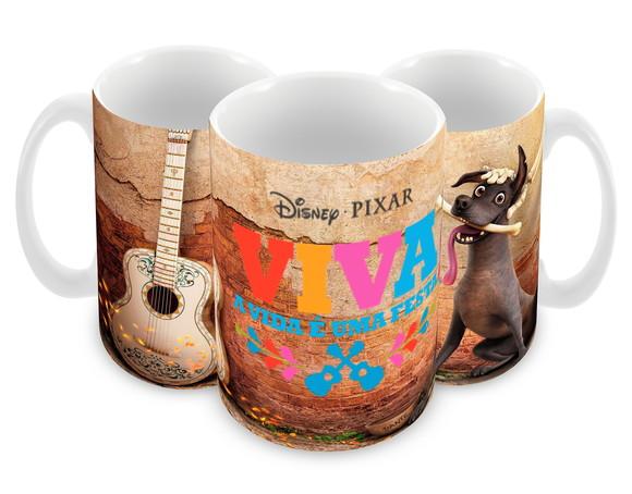 Caneca Polímero Viva a Vida É Uma Festa Personalizada