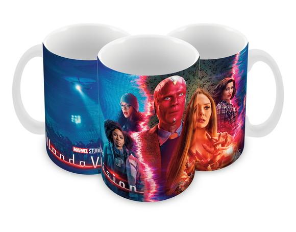 Caneca Polímero Wandavision Personalizada