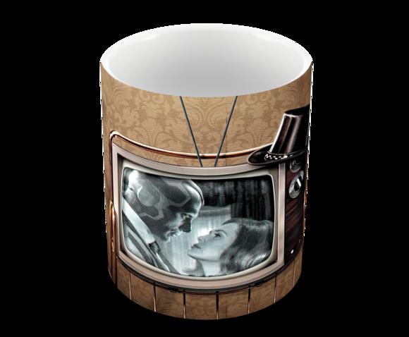 Caneca Polímero Wandavision Personalizada