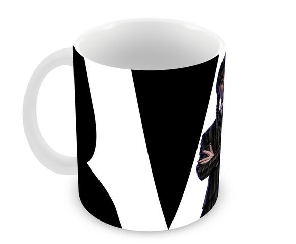 Caneca Polímero Wandinha Personalizada