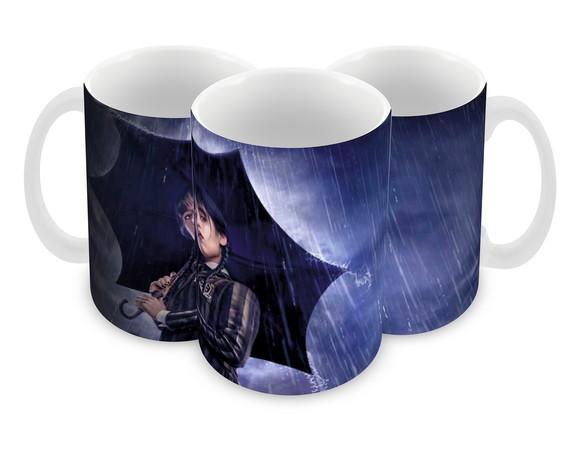 Caneca Polímero Wandinha Personalizada
