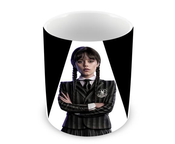 Caneca Polímero Wandinha Personalizada