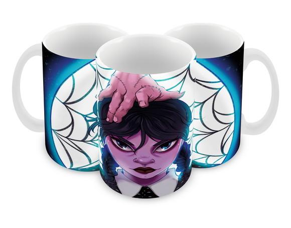 Caneca Polímero Wandinha Personalizada