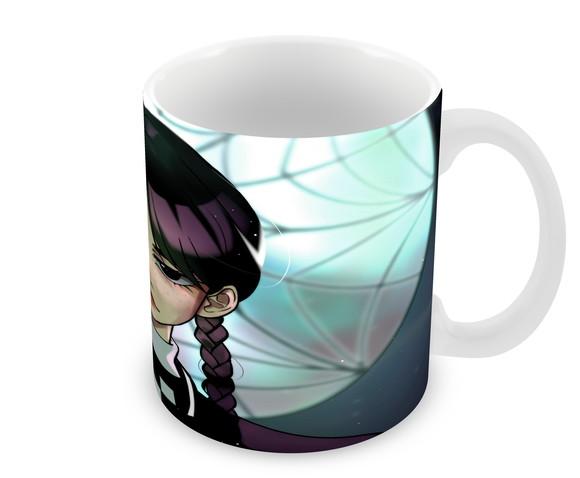 Caneca Polímero Wandinha Personalizada