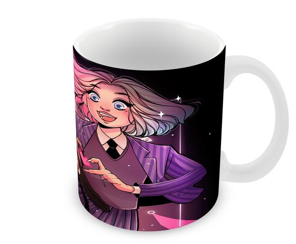 Caneca Polímero Wandinha Personalizada