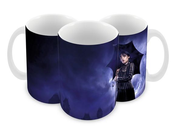 Caneca Polímero Wandinha Personalizada