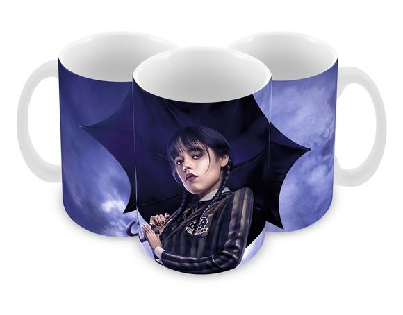Caneca Polímero Wandinha Personalizada