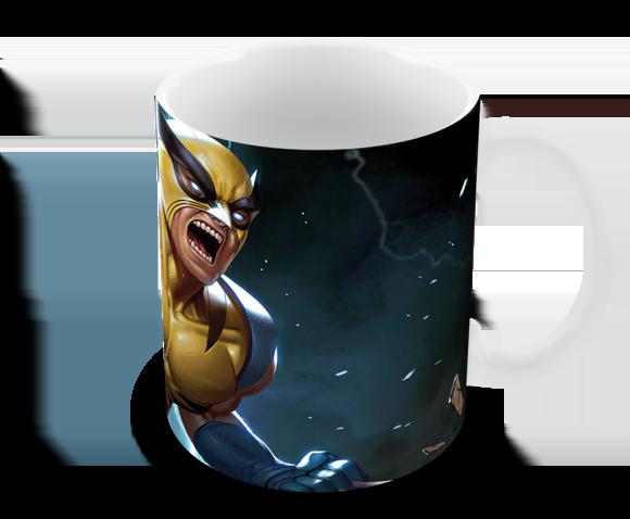 Caneca Polímero Wolverine Personalizada