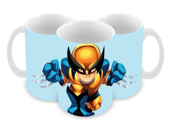 Caneca Polímero Wolverine Personalizada