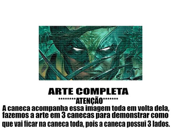 Caneca Polímero Wolverine Personalizada