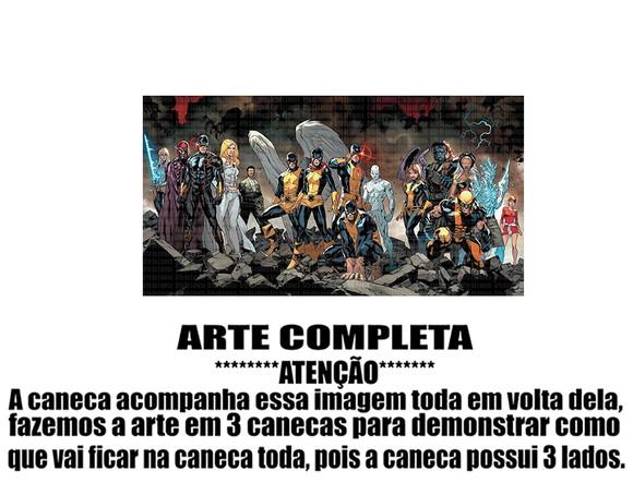 Caneca Polímero X-men Personalizada