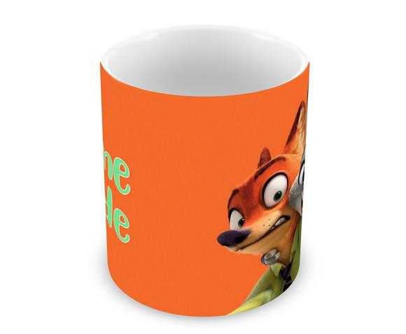 Caneca Polímero Zootopia Personalizada