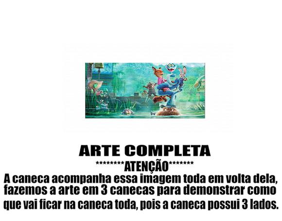 Caneca Polímero Zootopia Personalizada