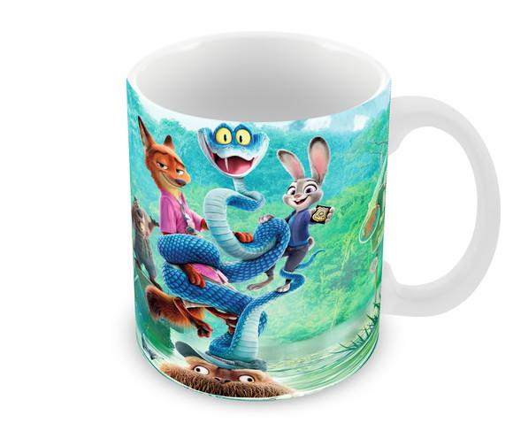 Caneca Polímero Zootopia Personalizada