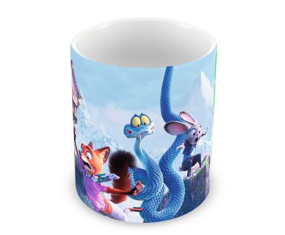 Caneca Polímero Zootopia Personalizada