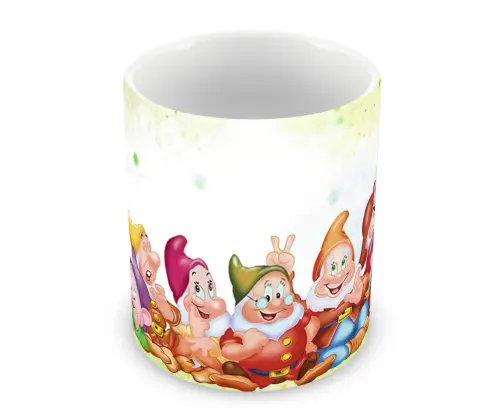 Caneca Polímero 7 anões Personalizada