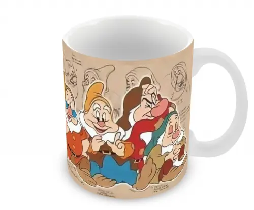 Caneca Polímero 7 anões Personalizada