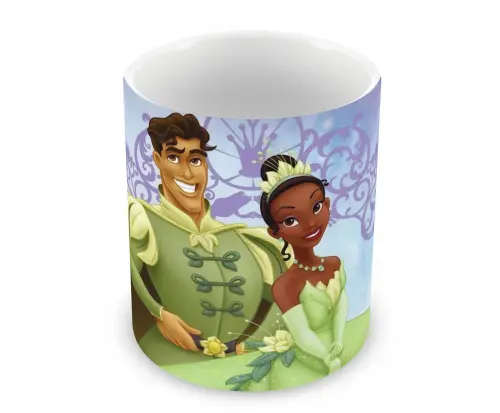 Caneca Polímero A Princesa e o Sapo Personalizada