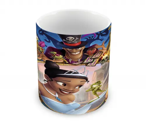 Caneca Polímero A Princesa e o Sapo Personalizada
