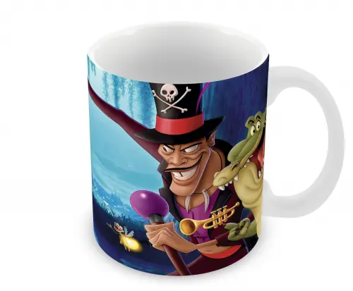 Caneca Polímero A Princesa e o Sapo Personalizada