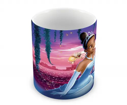 Caneca Polímero A Princesa e o Sapo Personalizada