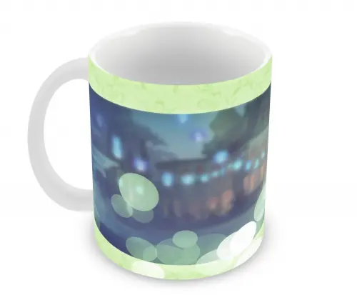 Caneca Polímero A Princesa e o Sapo Personalizada