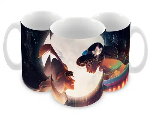 Caneca Polímero Aladdin Personalizada
