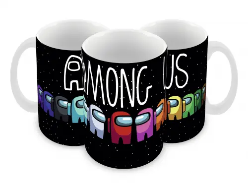 Caneca Polímero Among us Personalizada