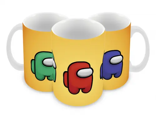 Caneca Polímero Among us Personalizada