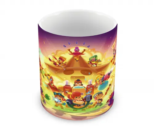 Caneca Polímero Brawl Stars Personalizada