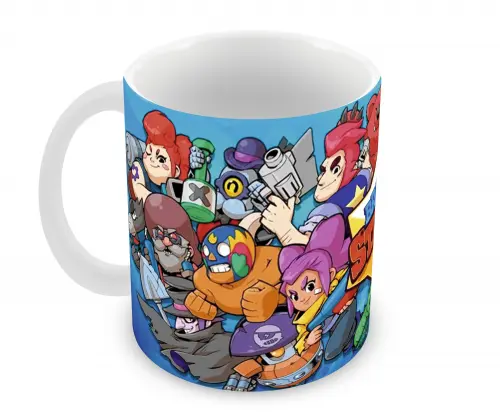 Caneca Polímero Brawl Stars Personalizada
