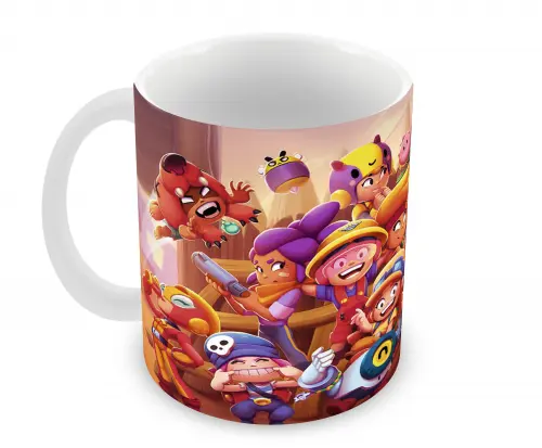 Caneca Polímero Brawl Stars Personalizada