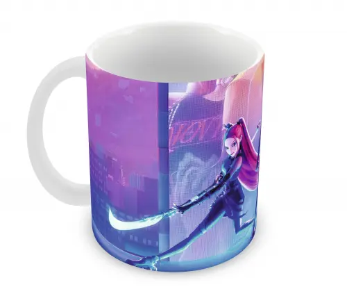Caneca Polímero Guerreiras do K-Pop Personalizada