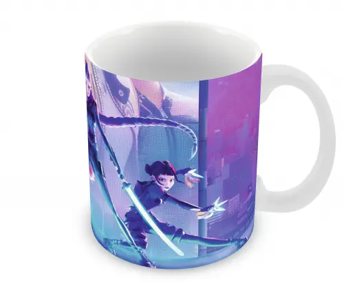 Caneca Polímero Guerreiras do K-Pop Personalizada