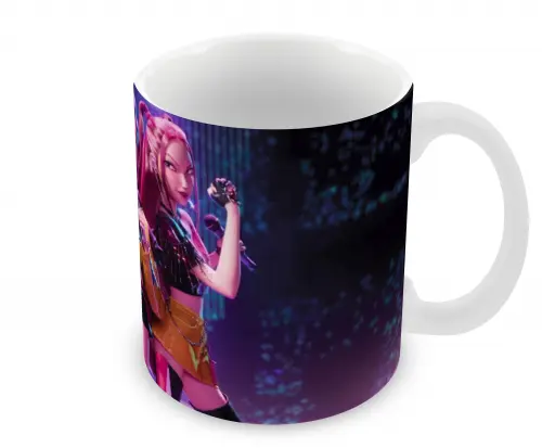 Caneca Polímero Guerreiras do K-Pop Personalizada