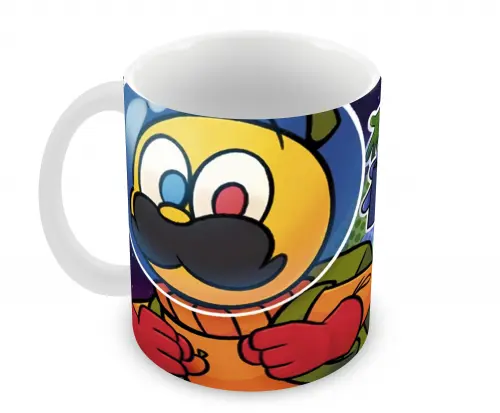 Caneca Polímero Mundo Torajo Personalizada