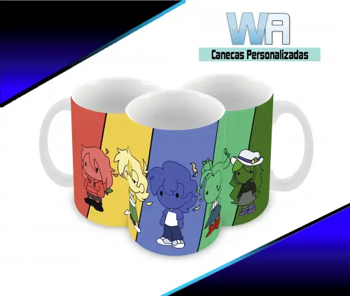 Caneca Polímero Mundo Torajo Personalizada