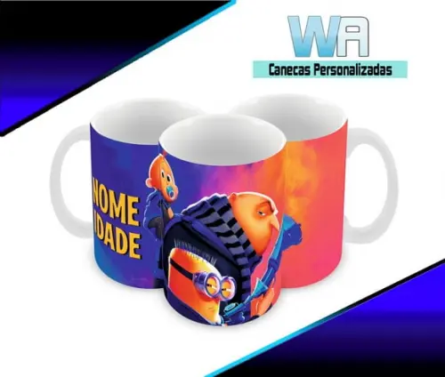 Caneca Meu Malvado Favorito 4 Personalizada