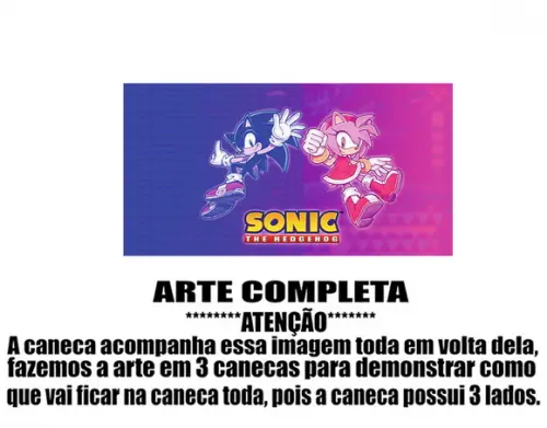 Caneca Polímero Amy Rose Personalizada