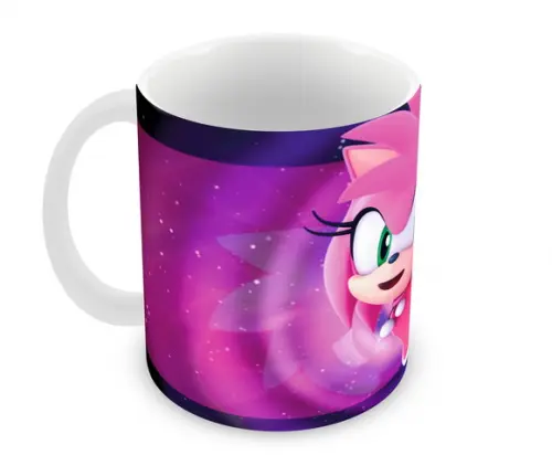Caneca Polímero Amy Rose Personalizada